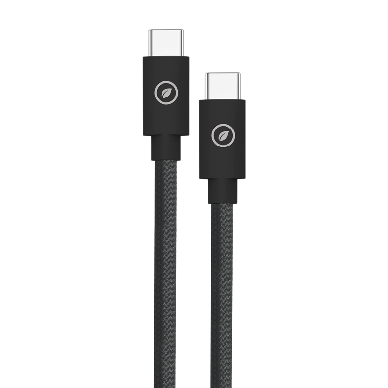 muvit for change cable magnético Tipo C a Tipo C 3A 60W negro