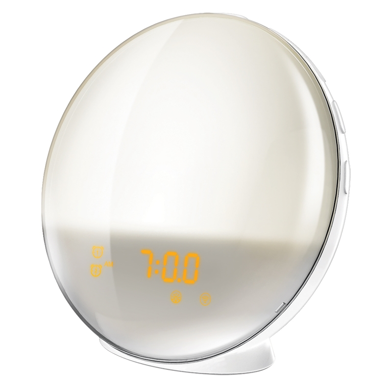 muvit iO Lámpara RGB Luz Ambiente y Despertador con Radio FM