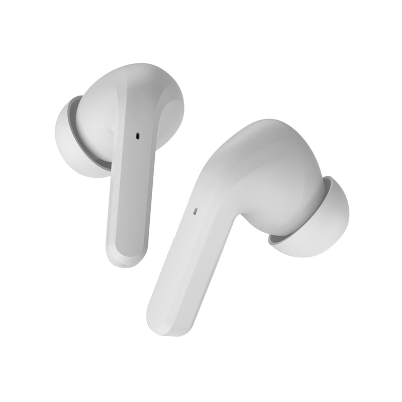 muvit iO Auriculares Smart True Wireless ENC/ANC (Cancelación activa de ruido) blanco
