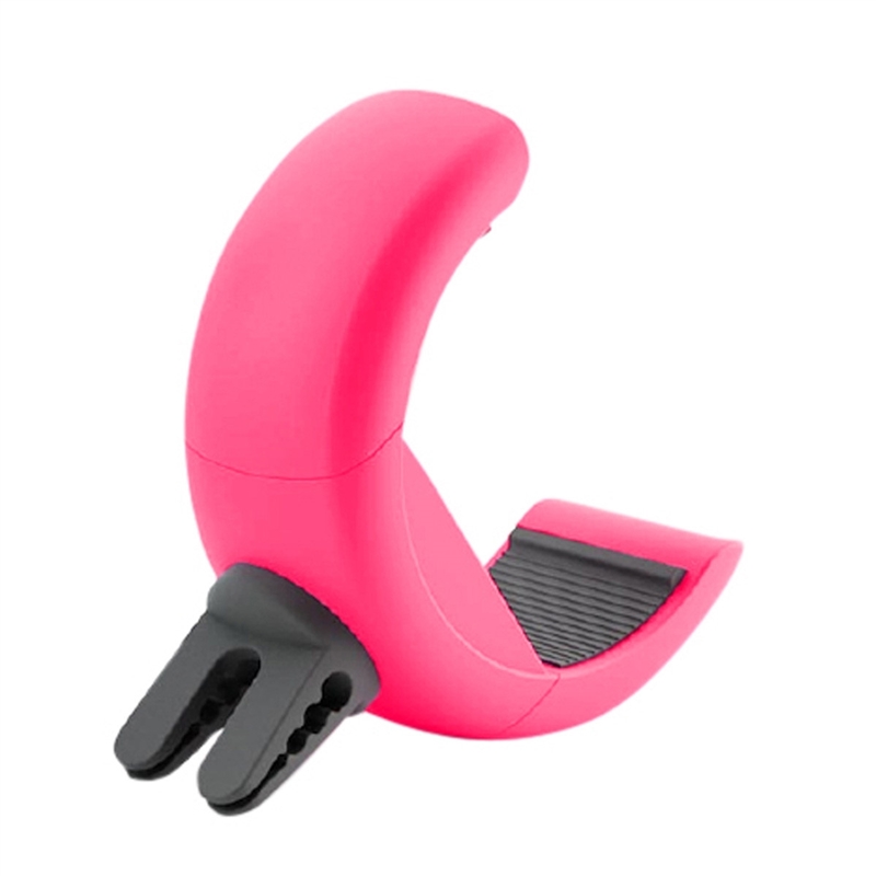 muvit soporte coche universal salida de aire rotativo 360. Hasta 5,7" rosa