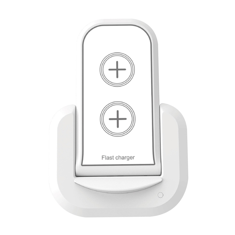 muvit cargador soporte sobremesa inalámbrico Qi 5W/7,5W/10W 2A blanco