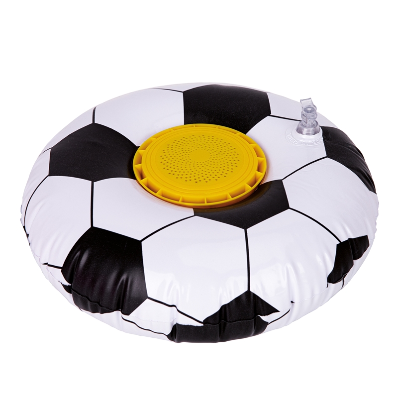 myway altavoz inalámbrico flotante balón fútbol