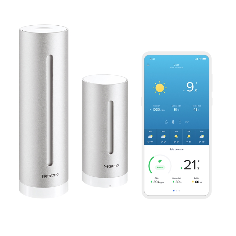 Netatmo estación meteorológica inteligente